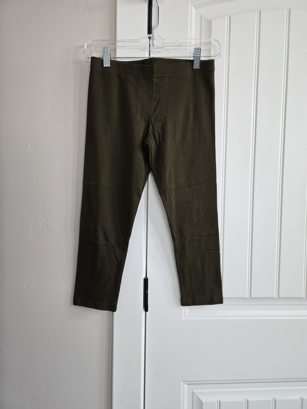 Bozzolo Olive Green Women's Stretch Leggings